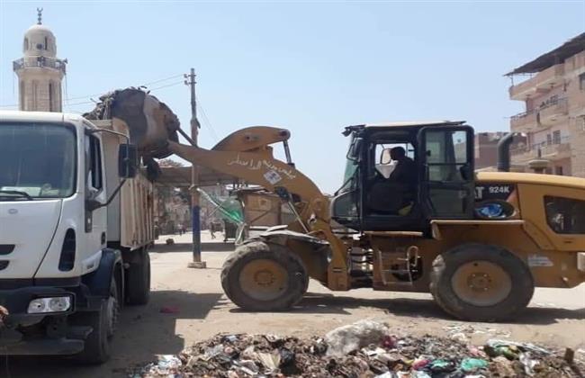 حملة مكبرة لرفع الإشغالات في بني سويف
