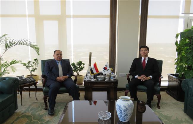 وزير المالية  : بحث سبل زيادة الاستثمارات الكورية فى السندات المصرية