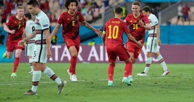المنتخب البلجيكى يتخطى البرتغال فى ثمن نهائى يورو 2020