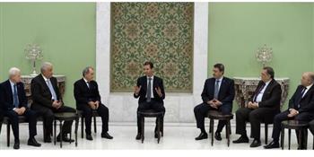   الرئيس السوري يستقبل أمين عام «المحامين العرب»