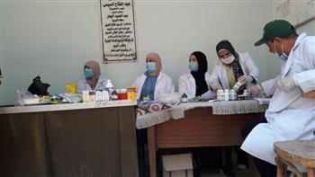 جامعة بنها تنظم قوافل بيطرية بقرى شبين القناطر