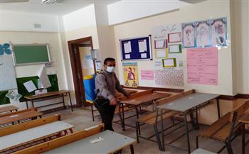   مدارس الإسكندرية تستعد لامتحانات الشهادة الإعداداية 