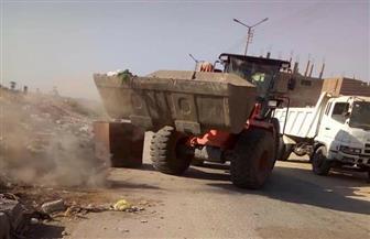 رفع ٩٠ طن من القمامة بمركز الدلنجات فى البحيرة