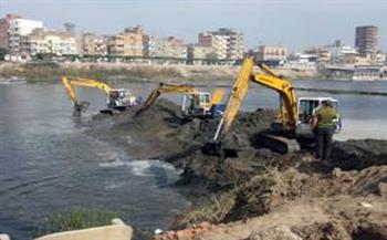   إزالة 425 حالة تعد على نهر النيل ببني سويف