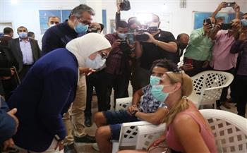   الصحة: الانتهاء من تطعيم جميع المواطنين  بمحافظتي البحر الأحمر وجنوب سيناء هذا الشهر