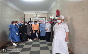   شفاء وخروج 8 حالات من عزل مستشفى الإيمان العام في أسيوط