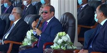   الرئيس السيسى:  لكل المصانع المصرية لديكم فرصة لتطوير حياتكم وتحسين جودة المنتج