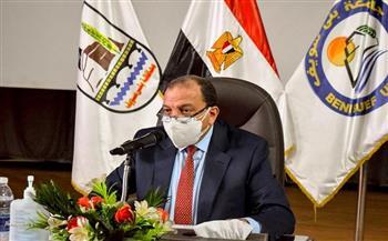 مجلس جامعة بنى سويف يقدم التهنئة للرئيس السيسى بمناسبة ثورة 30 يونيو