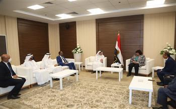 وزيرة الثقافة تستقبل رئيس هيئة الشارقة للكتاب