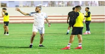 تدريبات تأهيلية للاعبي الزمالك في مجمع الصالات