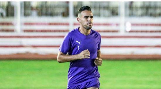 مران الزمالك.. حازم إمام يواصل  أداء برنامجه التأهيلي