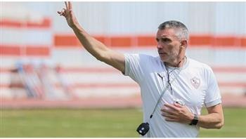 مران الزمالك.. كارتيرون يجتمع بمحمد أسامة والجهاز الإداري  