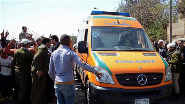 مصرع وإصابة شخصين في تصادم تروسيكلين بأسيوط