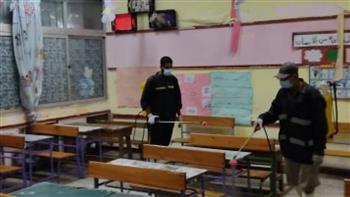   حملات لتطهير المدارس أثناء امتحانات الإعدادية بالإسكندرية 