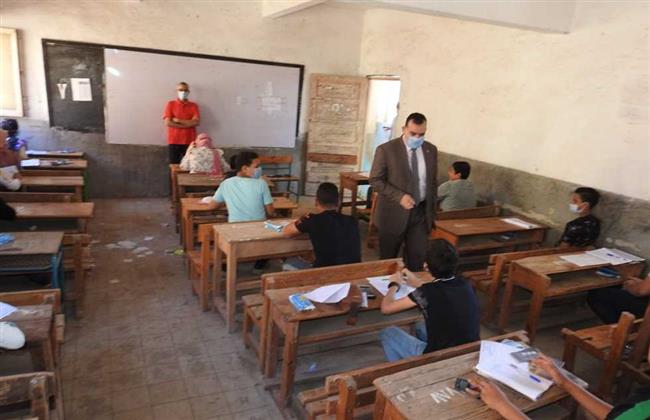  99.62% نسبة الحضور بين طلاب الشهادة الإعدادية لليوم الثاني بالمنوفية  