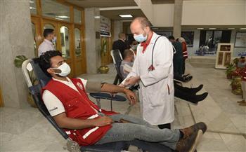   محافظ أسيوط يشهد انطلاق حملة للتبرع بالدم ضمن فاعليات الاحتفال باليوم العالمي للتبرع بالدم