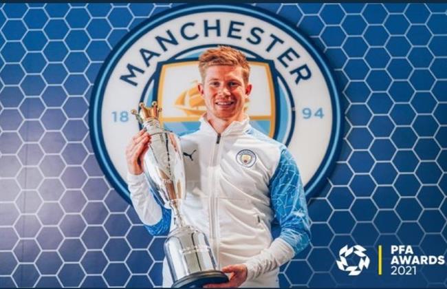 البلجيكي دي بروين يفوز بجائزة أفضل لاعب في «بريميرليج»
