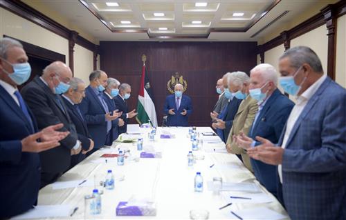 الرئيس الفلسطيني يترأس اجتماعا للجنة التنفيذية لمنظمة التحرير