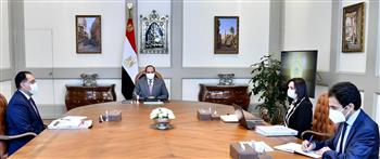   السيسي يوجه بتحمل مصر تسديد حصة المُساهمات السنوية للدول الأقل نموًا في "منظمة تنمية المرأة"