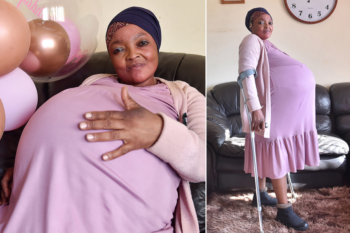 امرأة أفريقية تنجب 10 توائم وتحطم الرقم القياسى بموسوعة جينيس