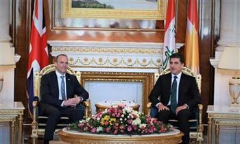 بارزاني و راب يبحثان التعاون المشترك بين كردستان وبريطانيا