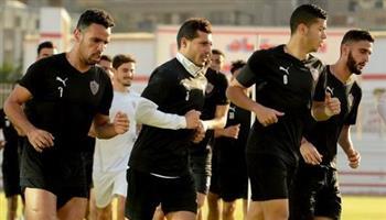 مالك نبيه وعمورى يخطفان الأنظار فى مران الزمالك