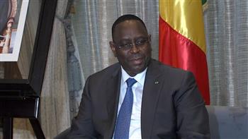   الرئيس السنغالى: ندعم حقوق الشعب المصرى الأزلية في مياه النيل