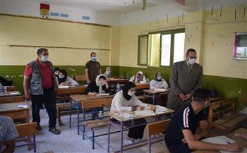الثانوية العامة 2021... إصابة عامل بمدرسة ببني سويف 