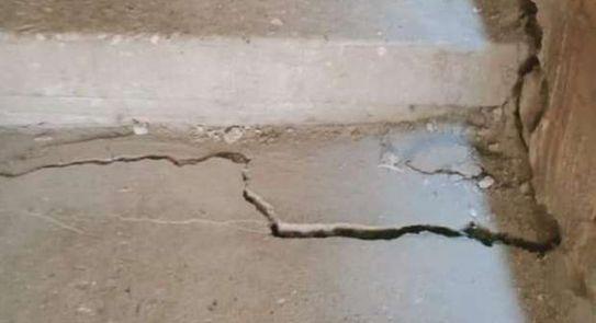انهيار جزئى بمنزل قديم بالمحلة دون وقوع إصابات