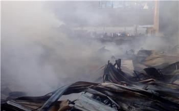   الخسائر ٤ ملايين.. حريق يلتهم معرضين تجاريين فى سوهاج