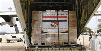   الصحة: إرسال 31 طنًا مساعدات طبية إلى تونس لمواجهة كورونا