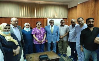 مستشفي سوهاج الجامعي تجري ٨ عمليات قسطرة قلب علاجية للأطفال بالمجان