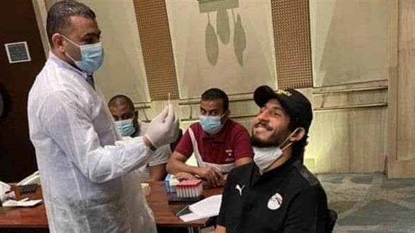 صور.. المنتخب الأولمبي يخضع لمسحة «كورونا» الثانية