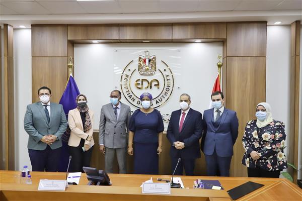الصحة: مبعوث الاتحاد الإفريقي يتفقد هيئة الدواء المصرية