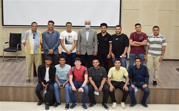 كلمة رئيس جامعة العلمين الجديدة بعد نهاية العام الدراسي