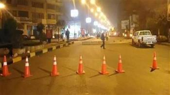 غلق الشارع الخلفى لمجمع محاكم الجلاء .. والسبب!!
