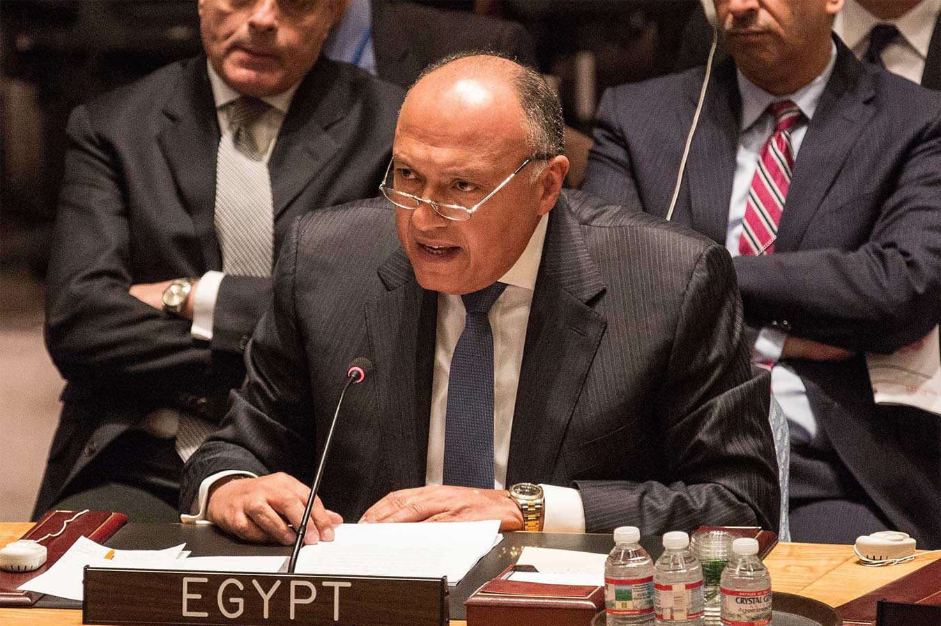مصـر تضع مجلس الأمن أمام مسئوليته