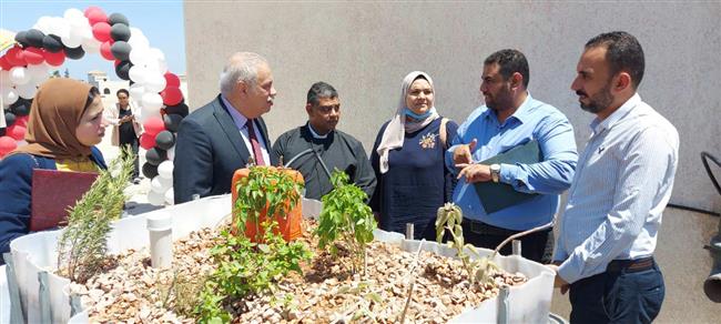 مناقشة جائزة الابتكار بجامعة الأسكندرية 