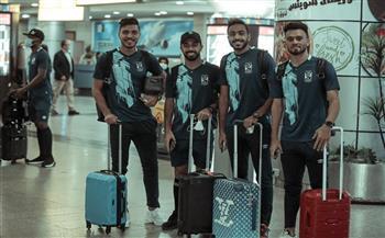 بعثة الأهلي تتجه إلى المطار استعدادًا للسفر إلى المغرب