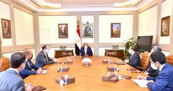   السيسى لرئيس «أباتشى» الأمريكية: مصر تدعم تطوير التعاون معكم