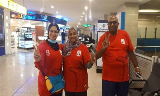 بعثة المنتخب الأولمبى تصل طوكيو بعد رحلة سفر 14 ساعة