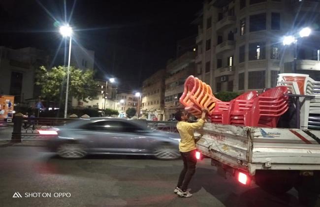 رفع ٢٦١  حالة إشغال طريق مخالفة بمركز ومدينة دمنهور