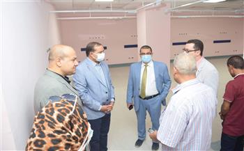   رئيس جامعة سوهاج يتابع التجهيزات النهائية لتشغيل «المستشفى الجديد» 