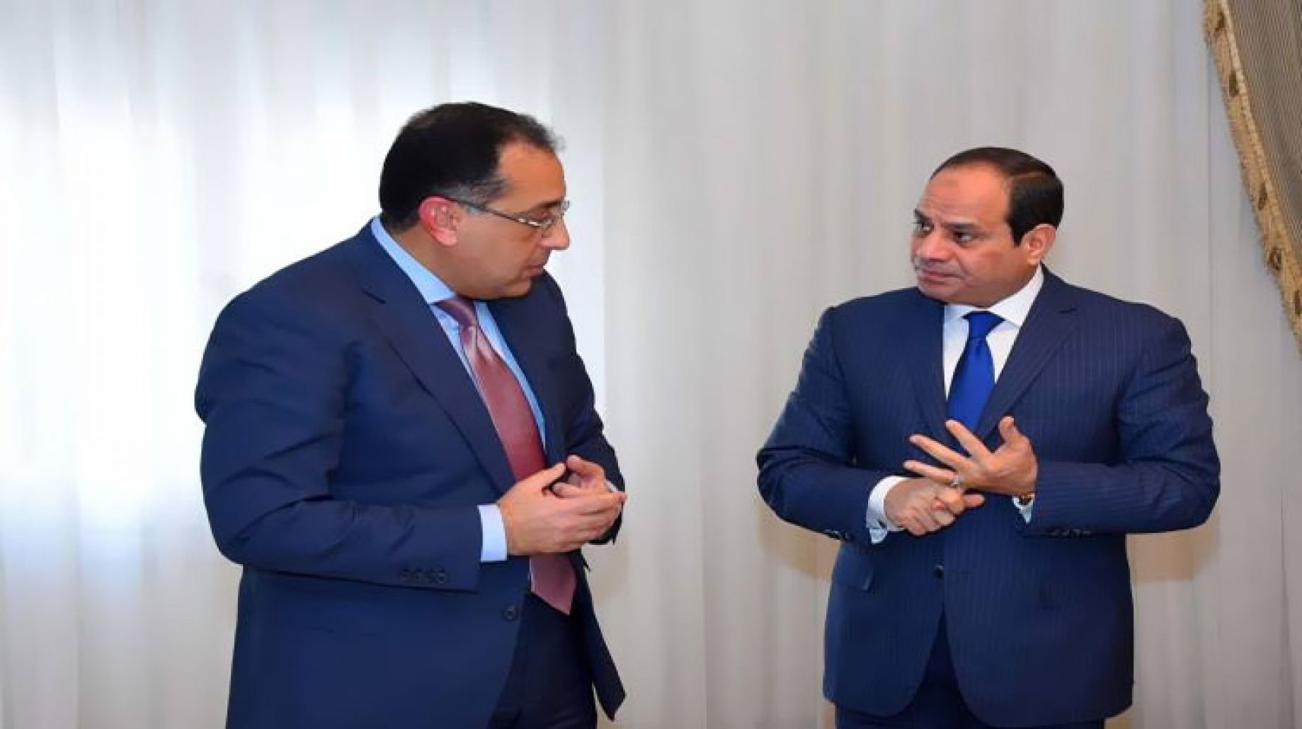 مدبولى يهنئ السيسى بـ عيد الأضحى