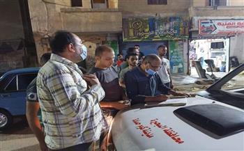 تحرير  ٣٨ محضرا لعدم إرتداء الكمامة بمركزى كوم حمادة ووادى النطرون