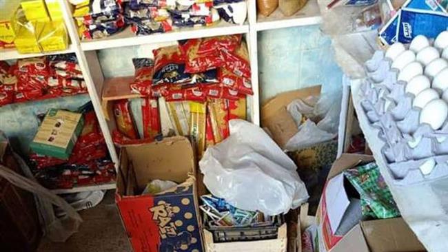إعدام ٣٠٠ كيلو أغذية غير صالحة للاستخدام الأدمى فى دمياط