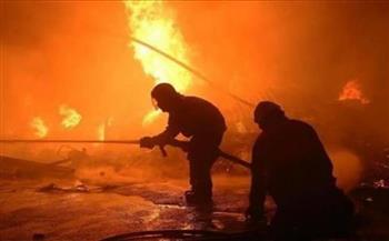   حريق ضخم فى قاعدة الإمام على الجوية بالعراق
