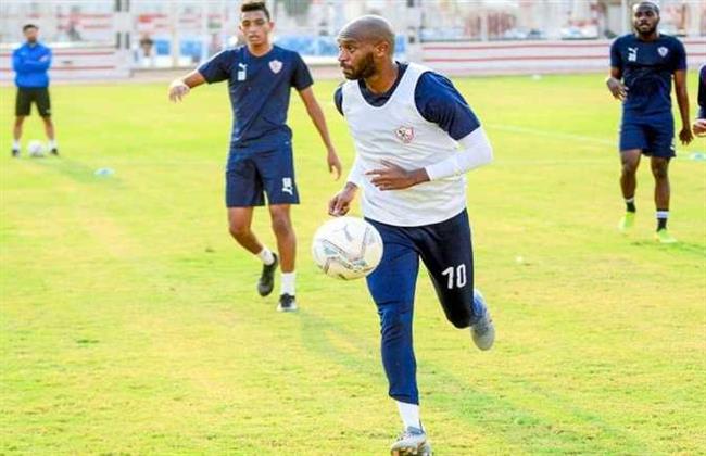غياب شيكابالا وروقا عن تدريبات الزمالك بسبب الإصابة