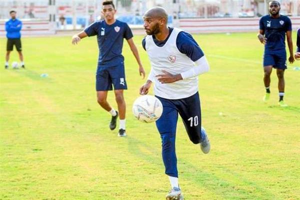 غياب شيكابالا وروقا عن تدريبات الزمالك بسبب الإصابة