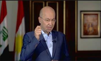   أول تعليق للرئيس العراقى عن انفجار مدينة الصدر